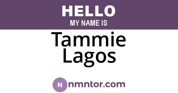 Tammie Lagos