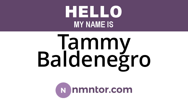 Tammy Baldenegro