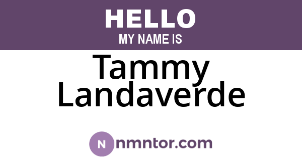 Tammy Landaverde