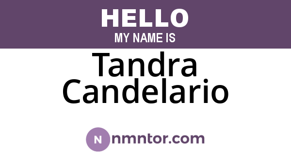 Tandra Candelario
