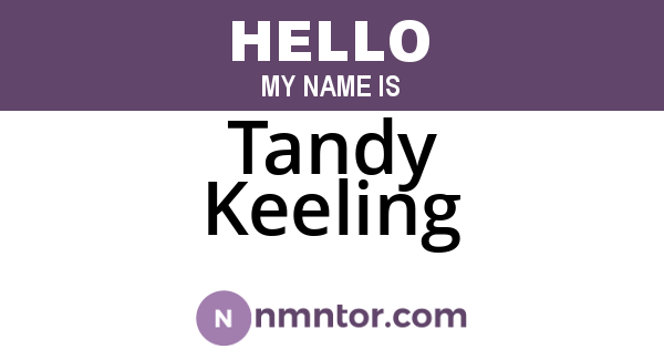 Tandy Keeling