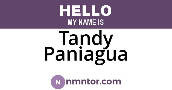 Tandy Paniagua