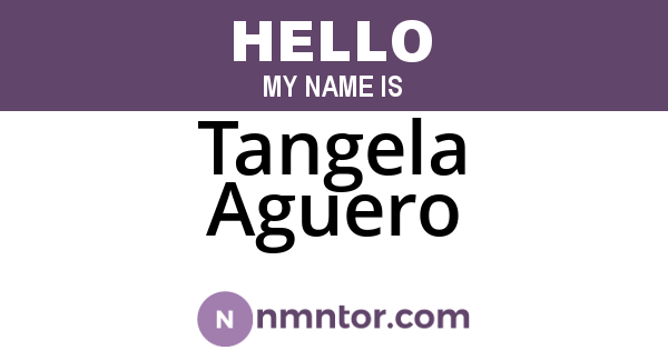 Tangela Aguero