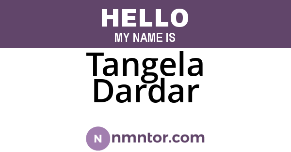 Tangela Dardar