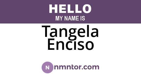 Tangela Enciso