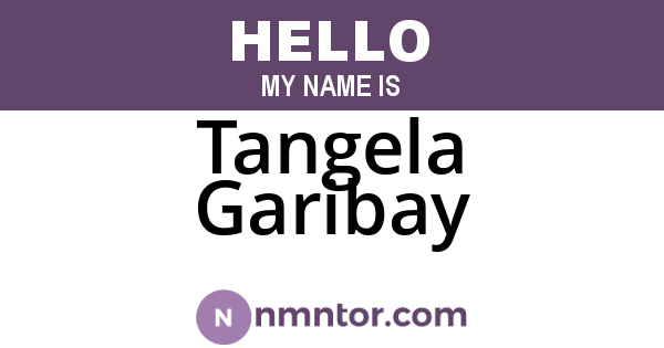 Tangela Garibay