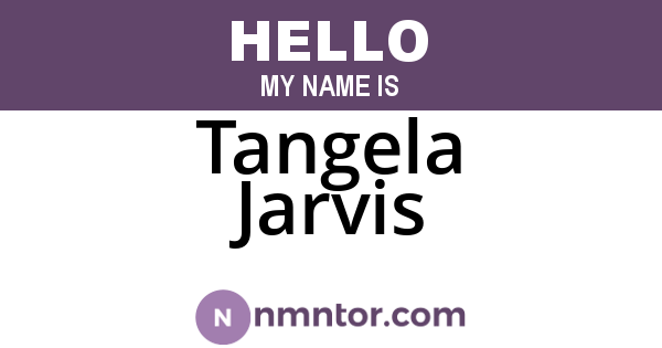 Tangela Jarvis