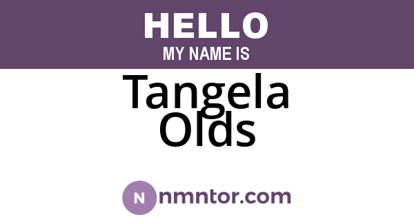 Tangela Olds