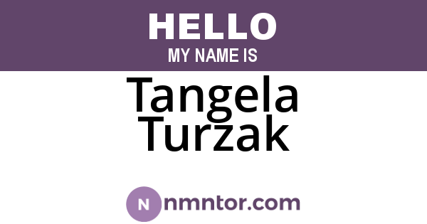 Tangela Turzak