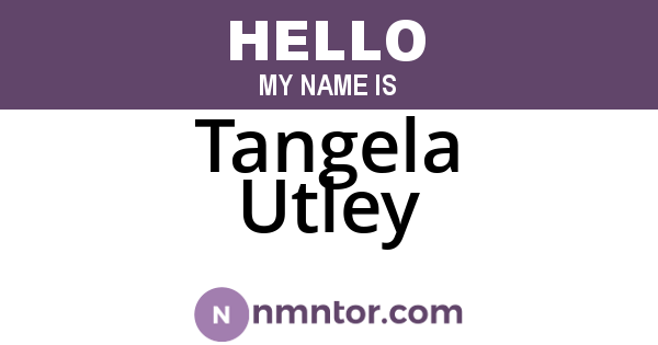 Tangela Utley