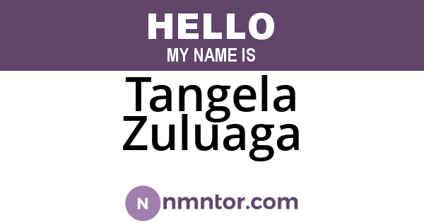 Tangela Zuluaga