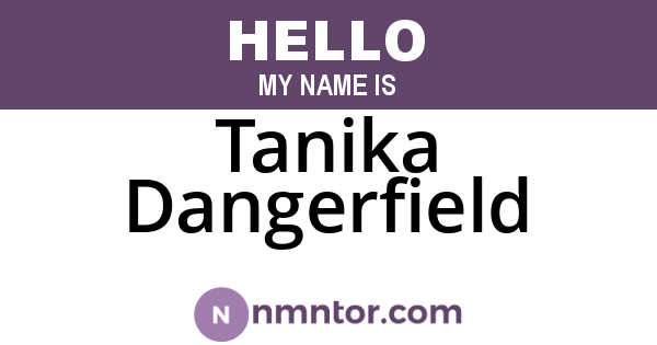 Tanika Dangerfield