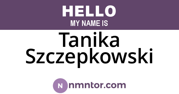 Tanika Szczepkowski