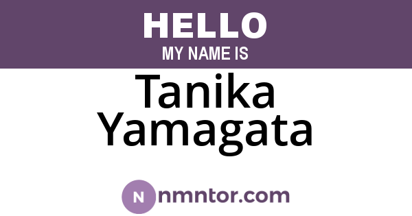 Tanika Yamagata