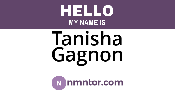 Tanisha Gagnon