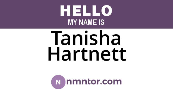 Tanisha Hartnett
