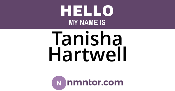 Tanisha Hartwell