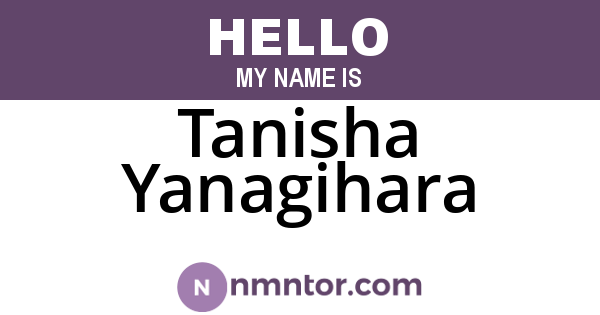 Tanisha Yanagihara
