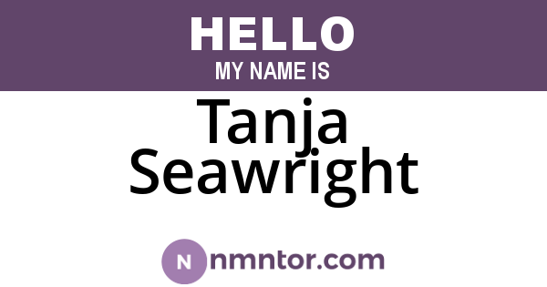 Tanja Seawright