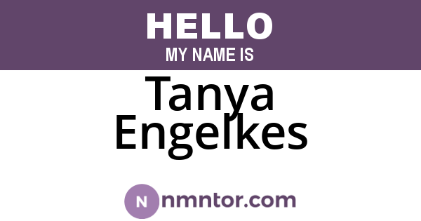 Tanya Engelkes