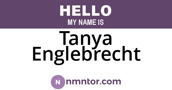 Tanya Englebrecht
