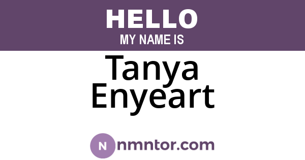 Tanya Enyeart