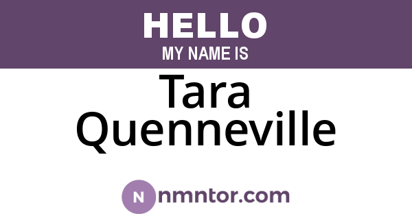Tara Quenneville
