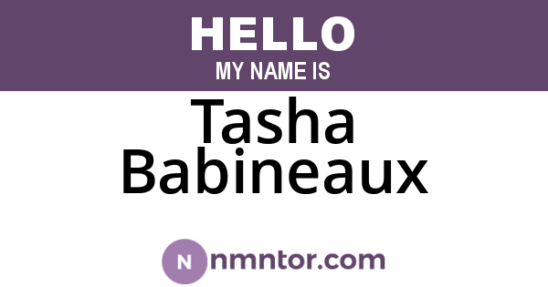 Tasha Babineaux