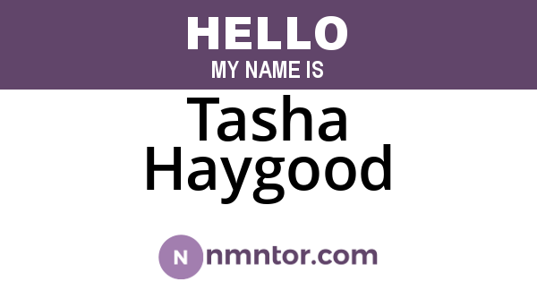 Tasha Haygood