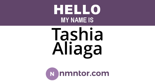 Tashia Aliaga