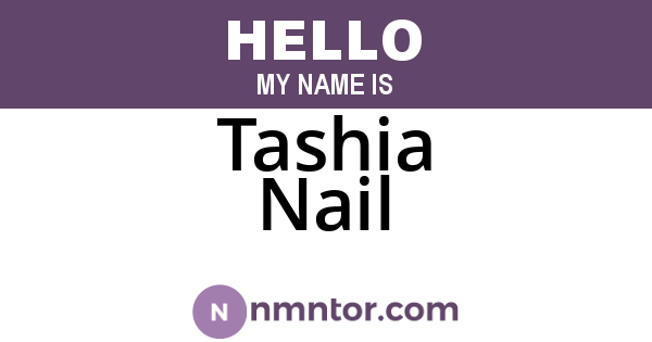 Tashia Nail