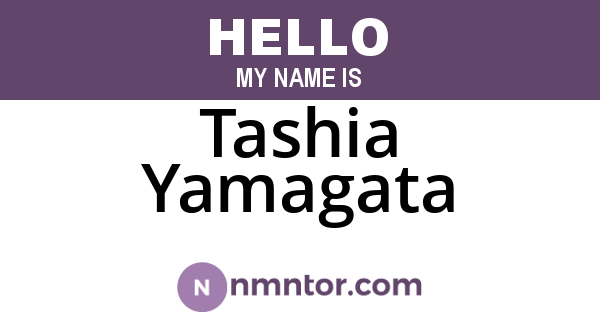 Tashia Yamagata