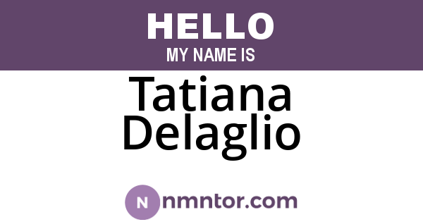 Tatiana Delaglio