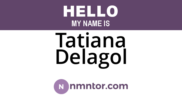 Tatiana Delagol