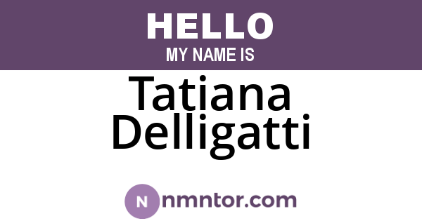 Tatiana Delligatti