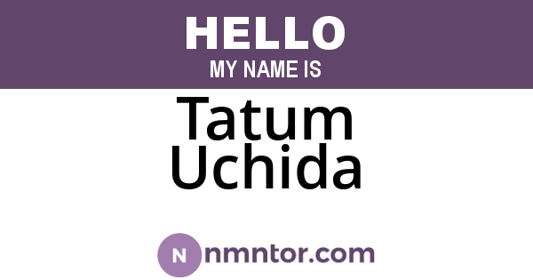 Tatum Uchida