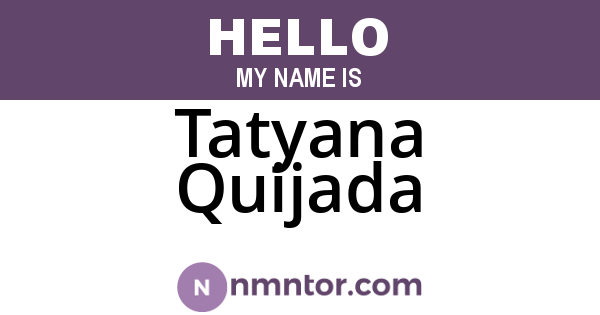 Tatyana Quijada
