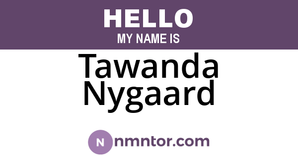 Tawanda Nygaard