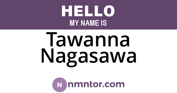 Tawanna Nagasawa
