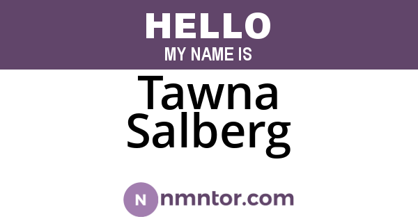 Tawna Salberg