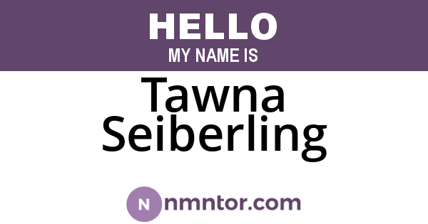 Tawna Seiberling