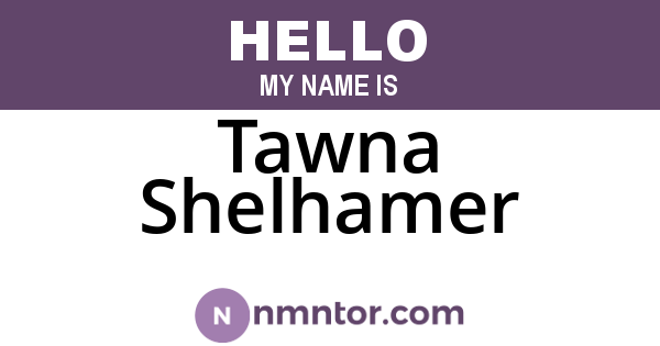 Tawna Shelhamer