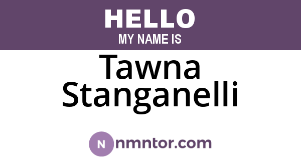 Tawna Stanganelli