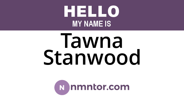 Tawna Stanwood