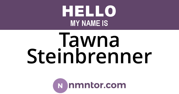 Tawna Steinbrenner