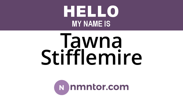 Tawna Stifflemire