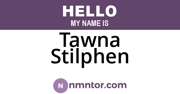 Tawna Stilphen