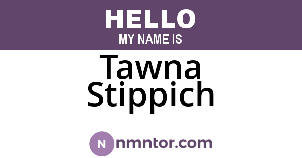 Tawna Stippich