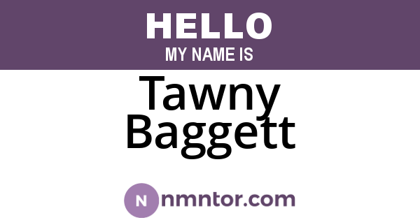Tawny Baggett