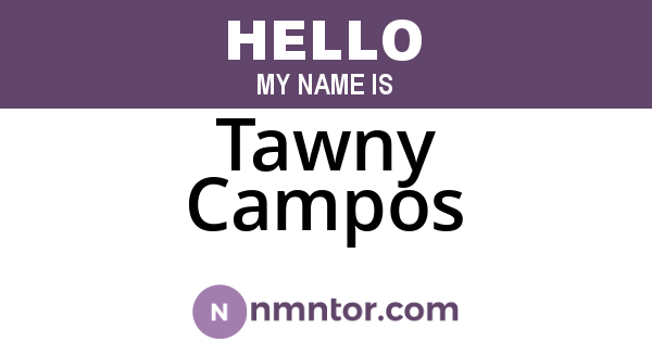 Tawny Campos